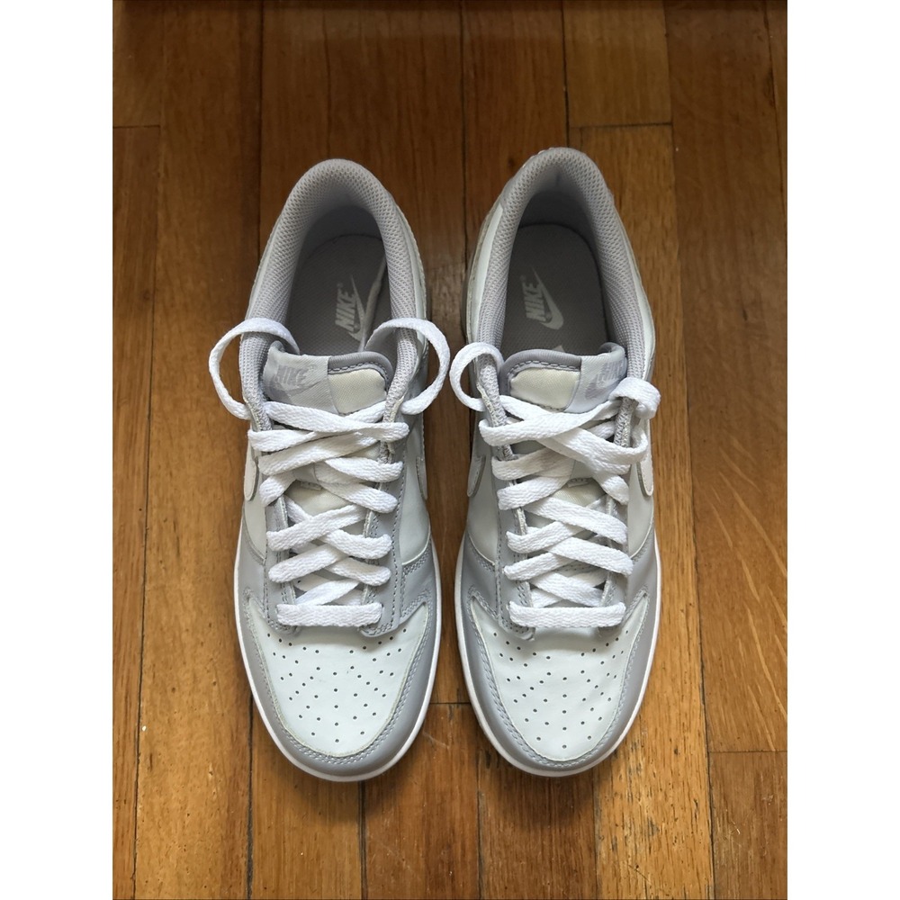 Nike Dunk Low Pure Platinum Two Tone Grey DH9765-001 GS Size 7Y/ Women's 8.5